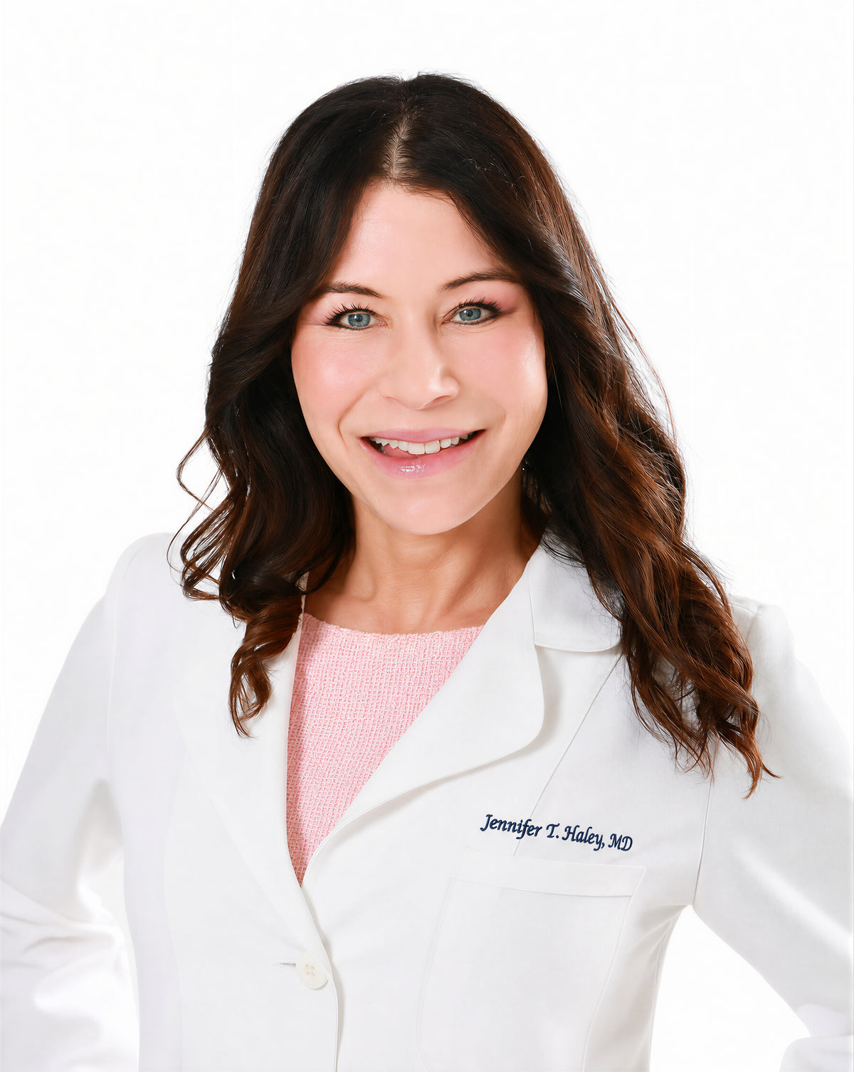 <p>Dr Jen Haley, MD FAAD</p>